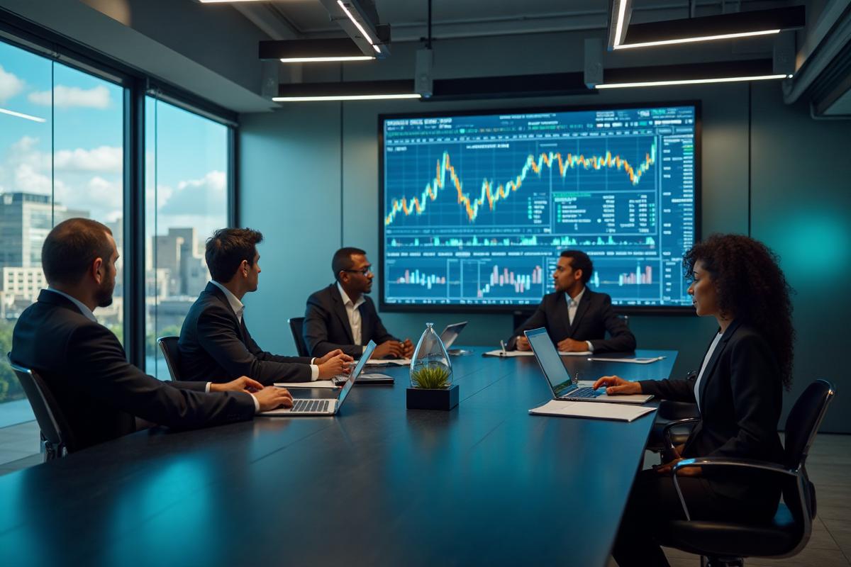 Professional meeting background